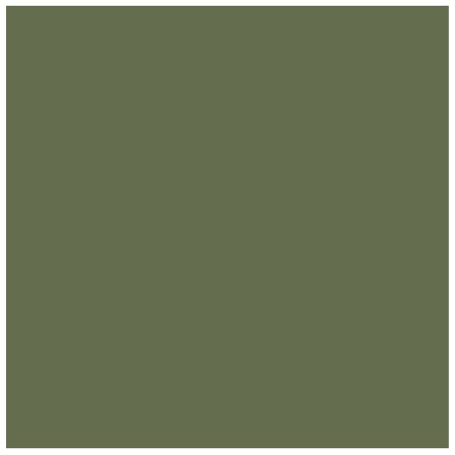 Victorian floor tile square colours 37 x 37mm with a solid olive green surface perfect for decorative flooring