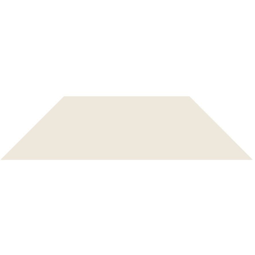 Beige triangular lampshade featuring victorian floor tile trapezium colours 149 x 36.5mm design