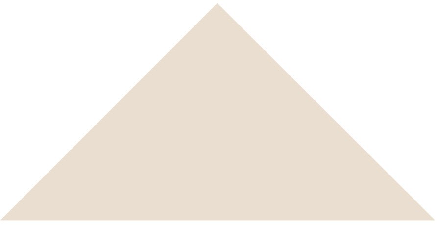 Victorian Floor Tile Triangle Colours 149 x 106 x 106mm