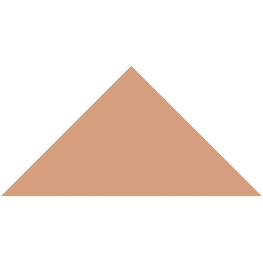 Victorian Floor Tile Triangle Colours 149 x 106 x 106mm - alternate view