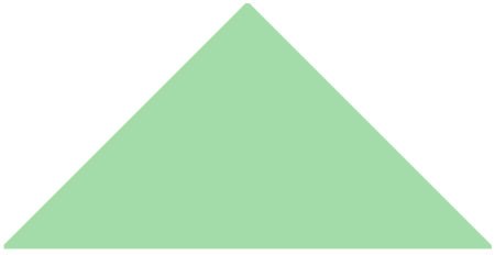 Victorian Floor Tile Triangle Colours 73 x 52 x 52mm