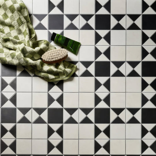 Victorian Style Porcelain Finchley Pattern Cotton White - alternate view