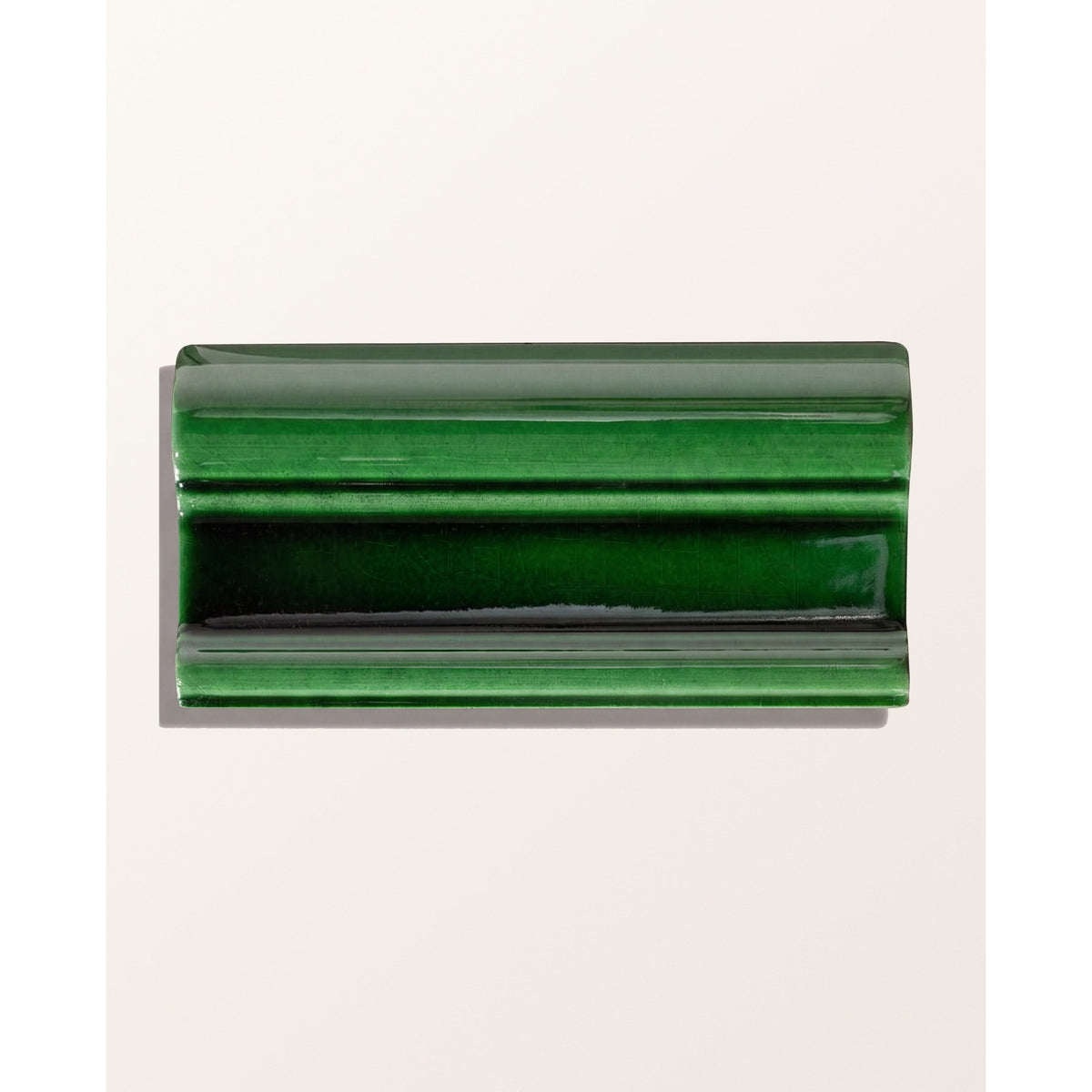 Victorian Style Olive Green Dado - single tile packshot