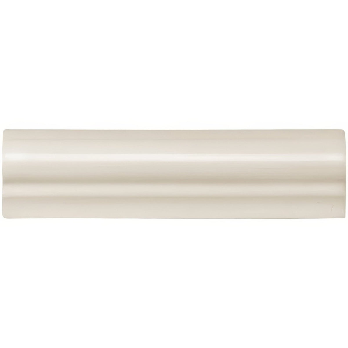 Vintage White Albert Moulding Ceramic Wall Tile 152x40mm - Gloss