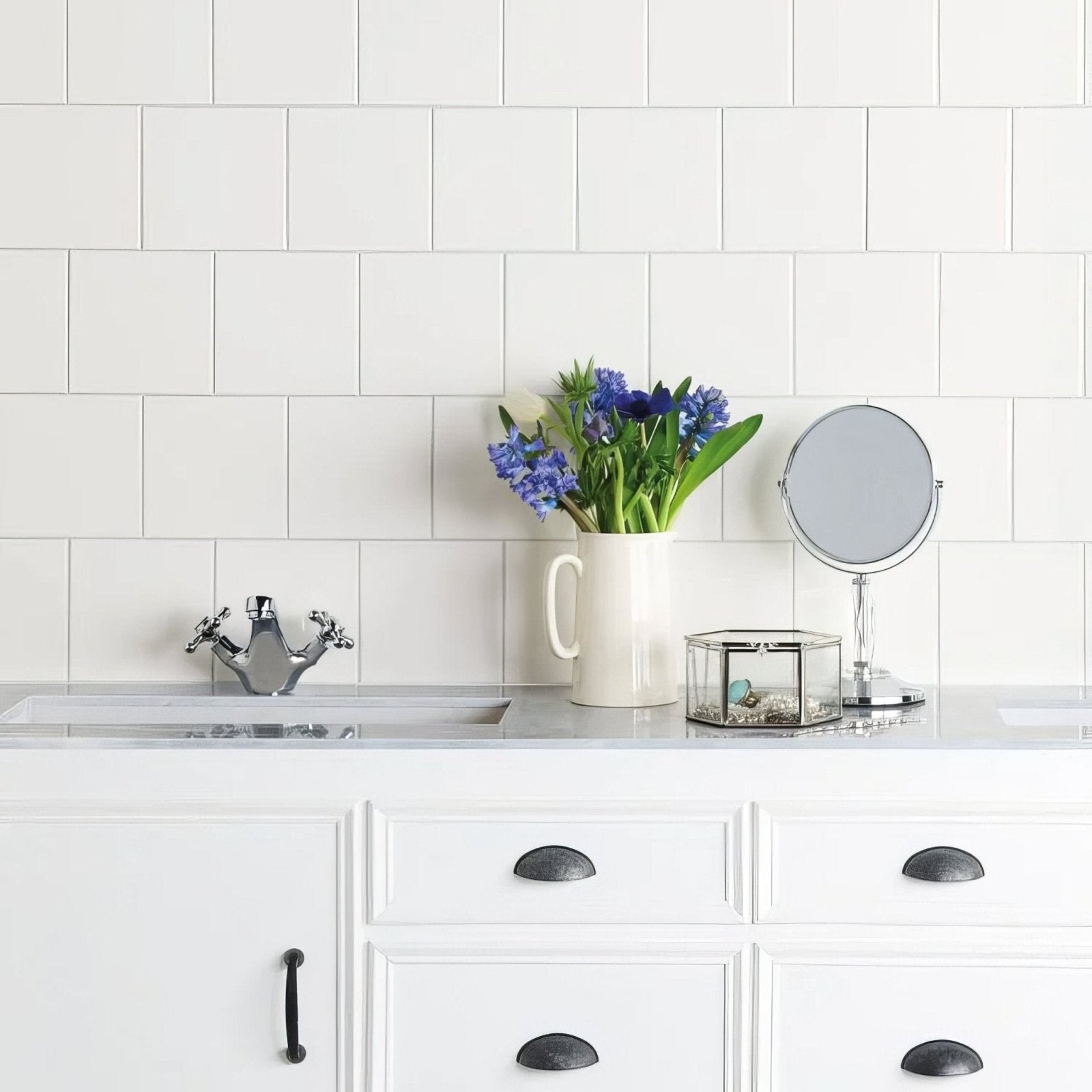 Vintage White Field Tile