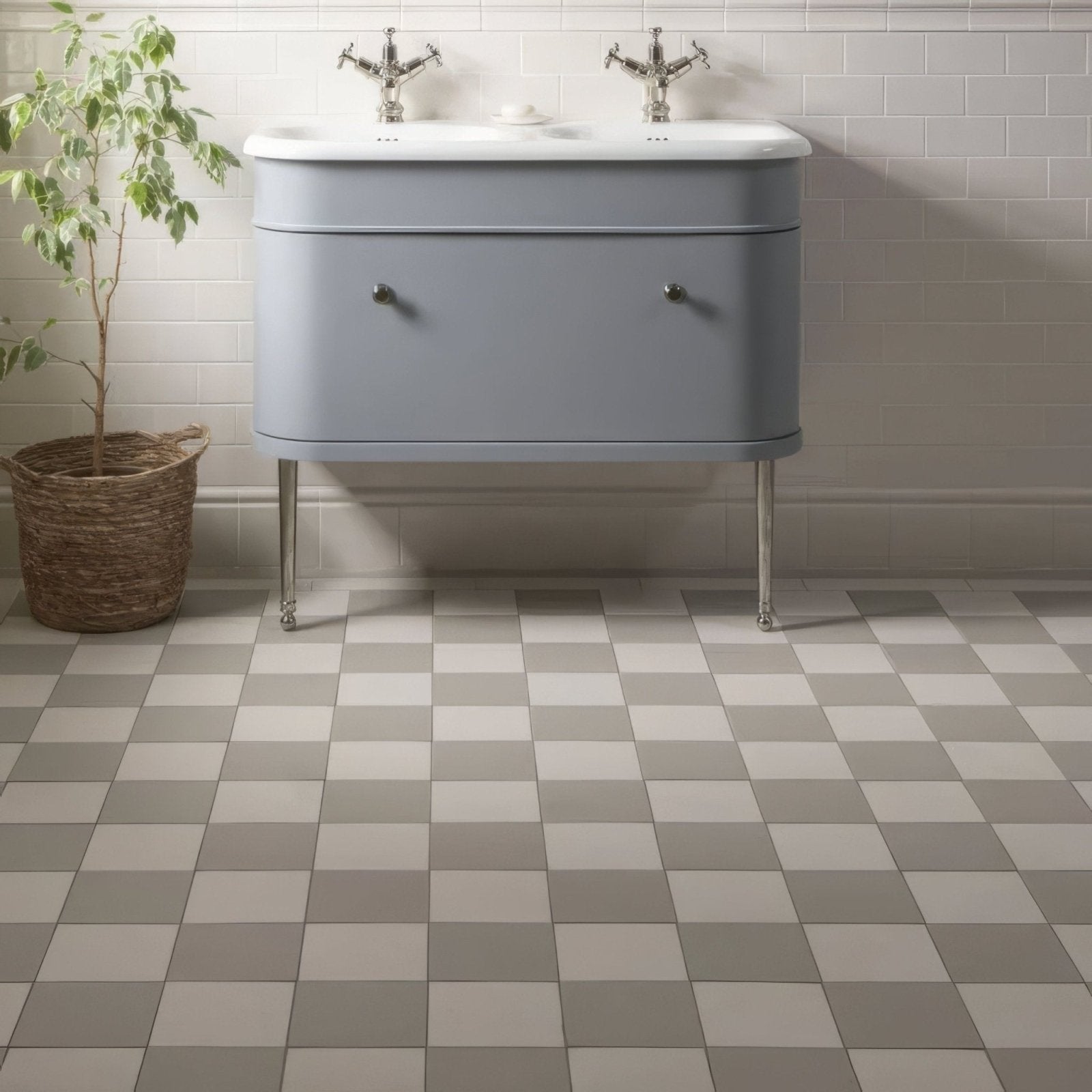 Vintage White Skirting Tile