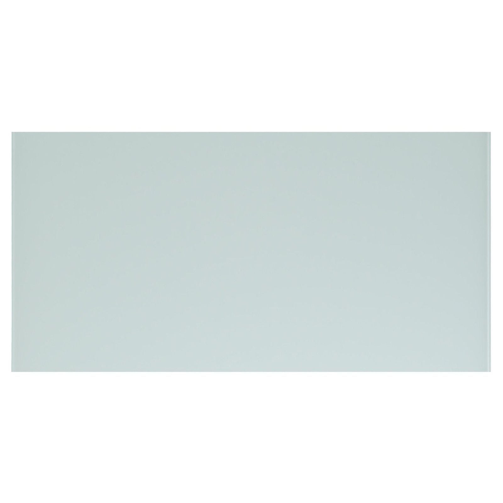 Volga Clear Glass Brick sage green clear glass brick tile with a smooth glossy finish