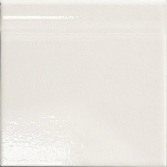 Victorian Style™ Wall Ceramic Antique White Skirting Crackle Glaze