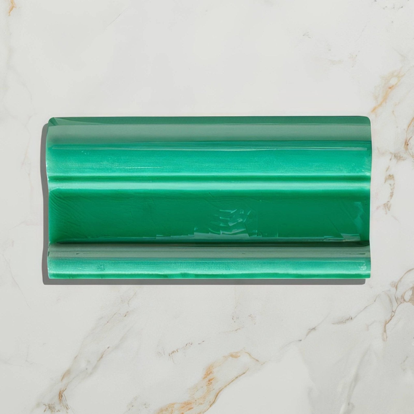 Wall Ceramic Emerald Green Dado Crackle Glaze