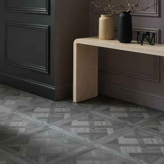 Warwick Crest Oak Design Panel oak herringbone wood flooring