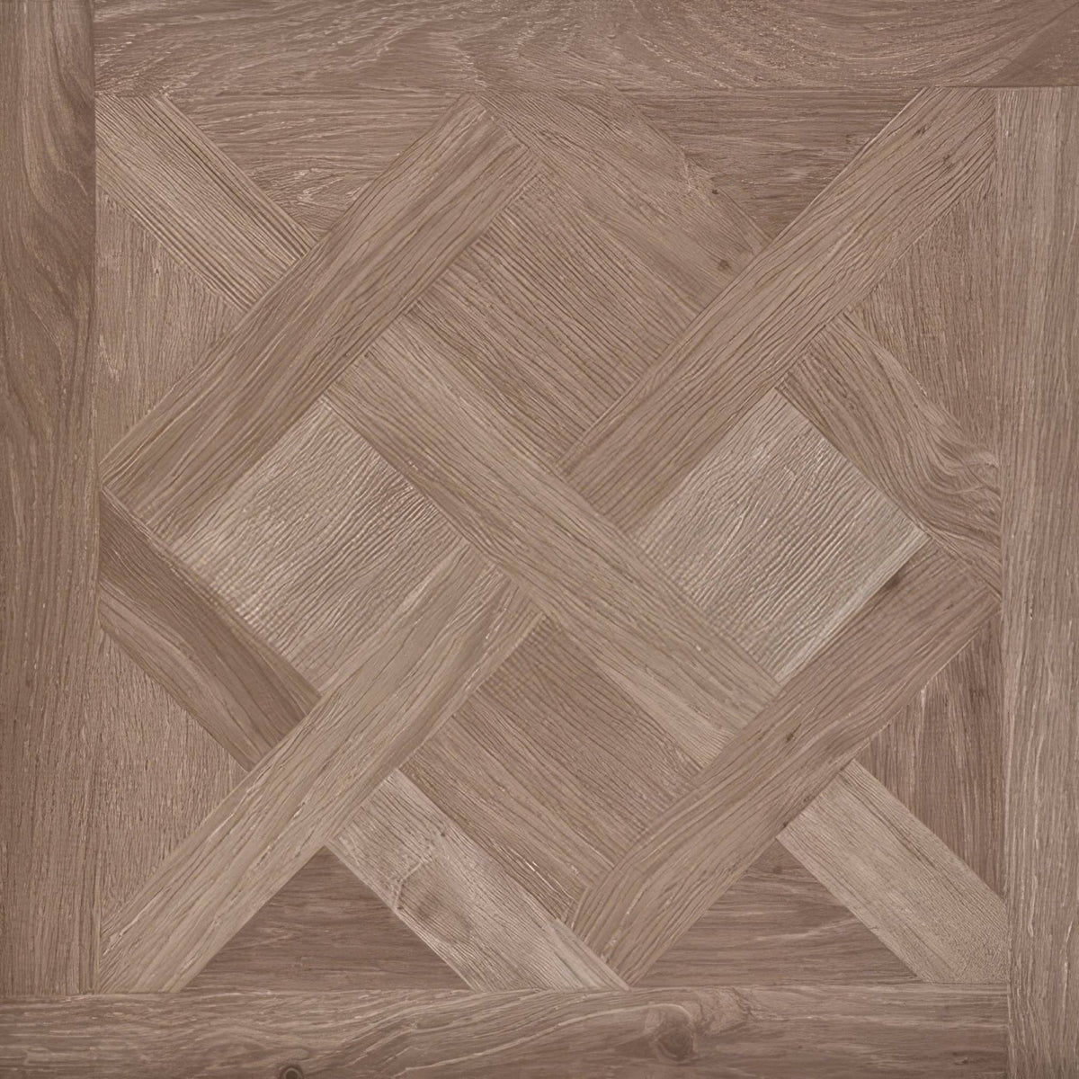 Light brown wooden floor tile in herringbone pattern from warwick emrys oak design panel collection