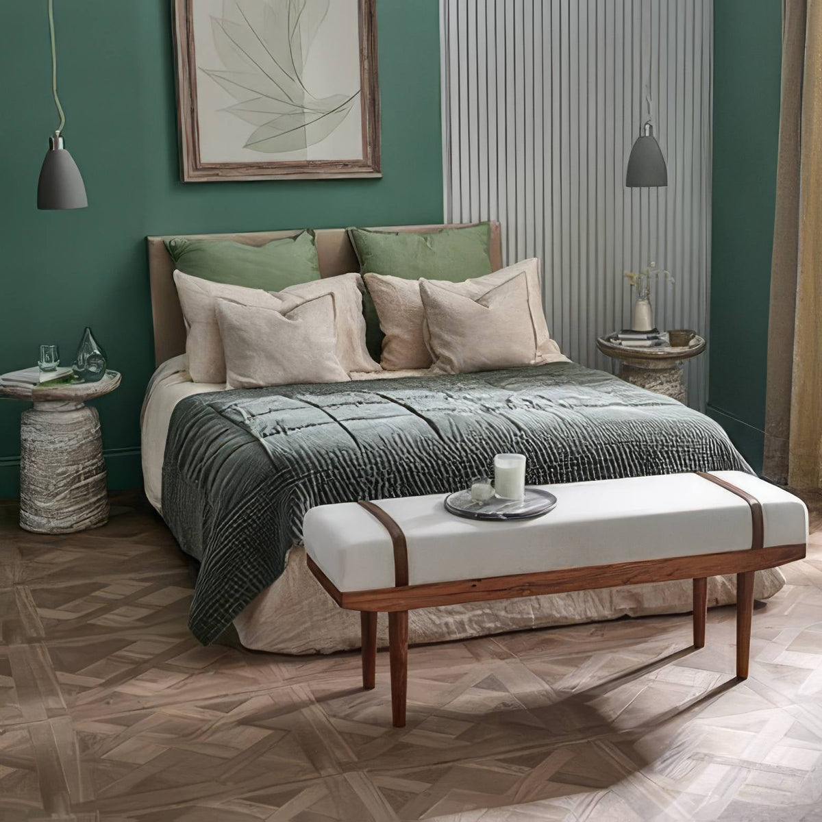Warwick Emrys Oak Design Panel oak herringbone flooring