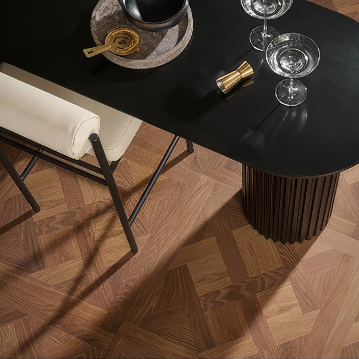 Warwick Hazelnut Oak Design Panel oak parquet flooring