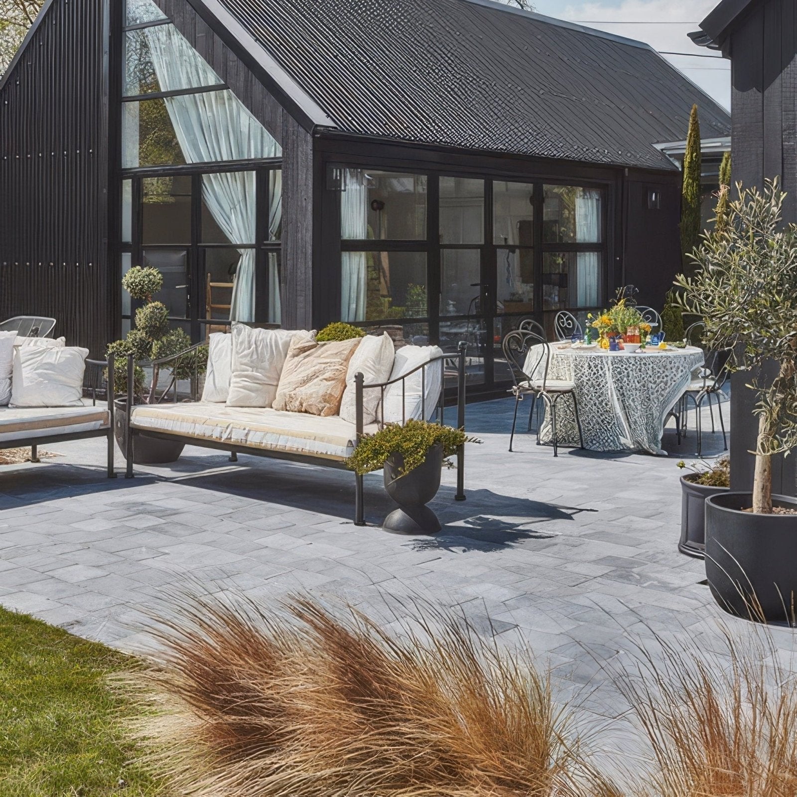 Wexford Limestone Cobble Tumbled Finish