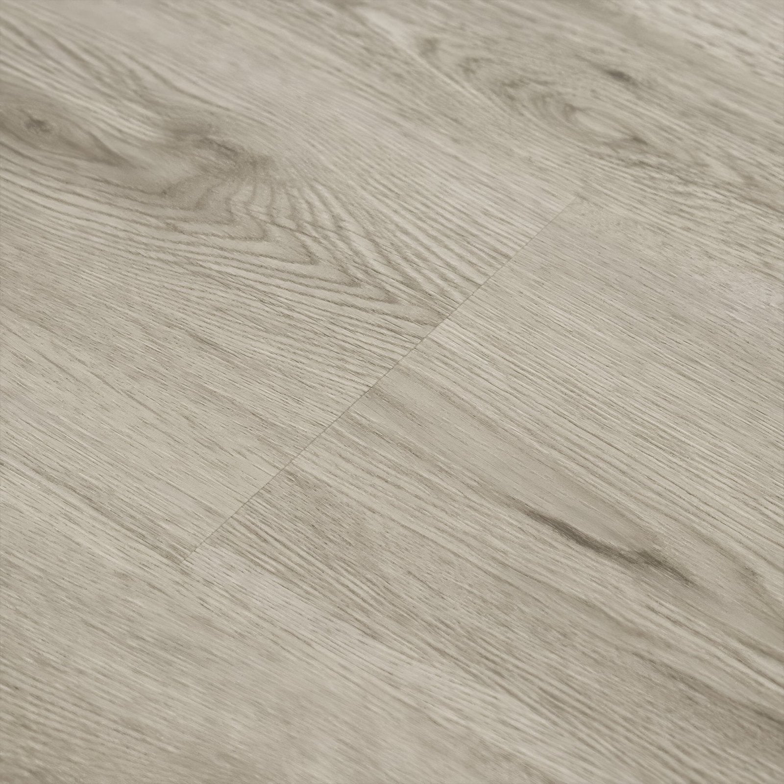 Light gray Weymouth Alaskan Oak engineered wood flooring with subtle natural grain pattern for elegant interiors