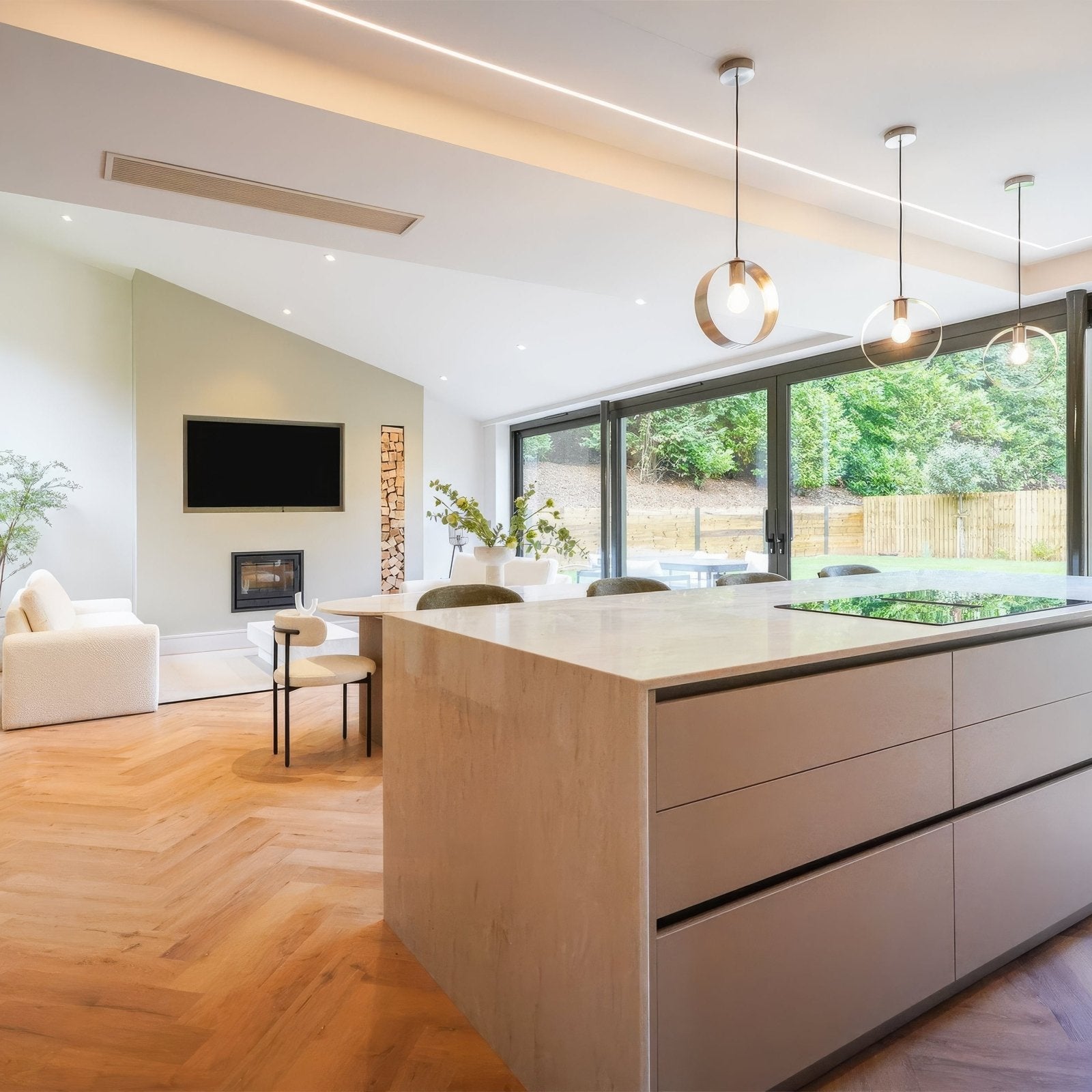 Weymouth Malted Oak Herringbone light oak herringbone wood flooring