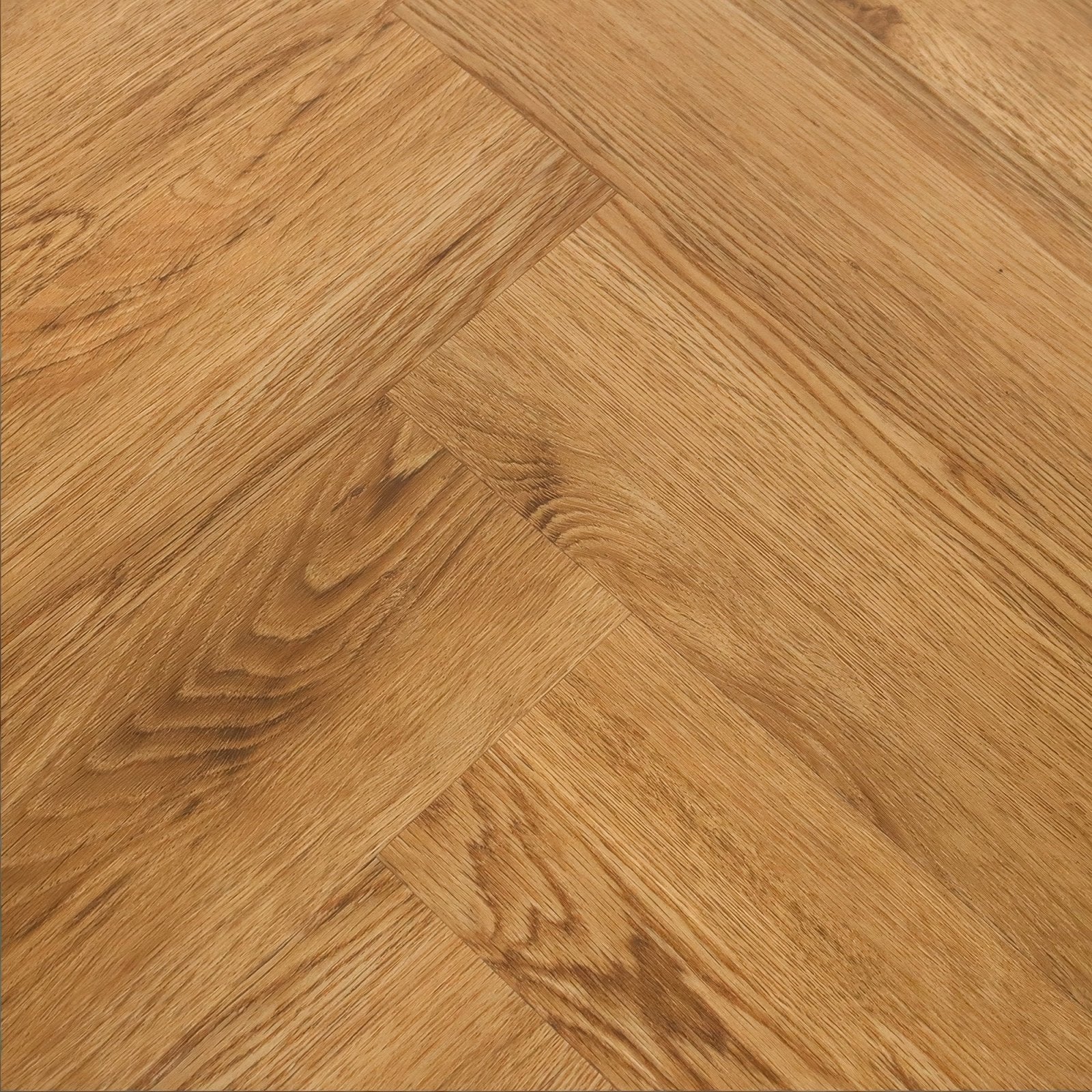 Light brown hardwood floor with herringbone pattern featuring Weymouth millhouse oak for elegant interiors