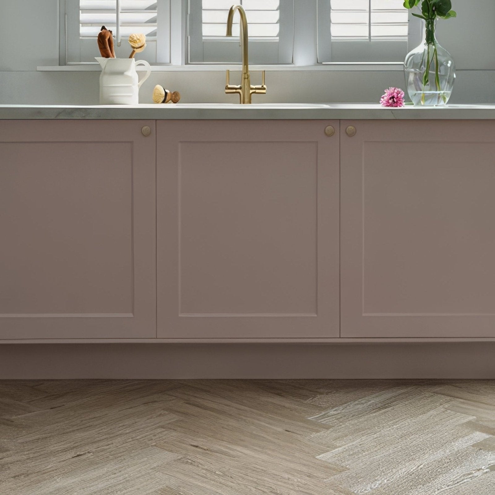 Weymouth Shorewood Oak Herringbone