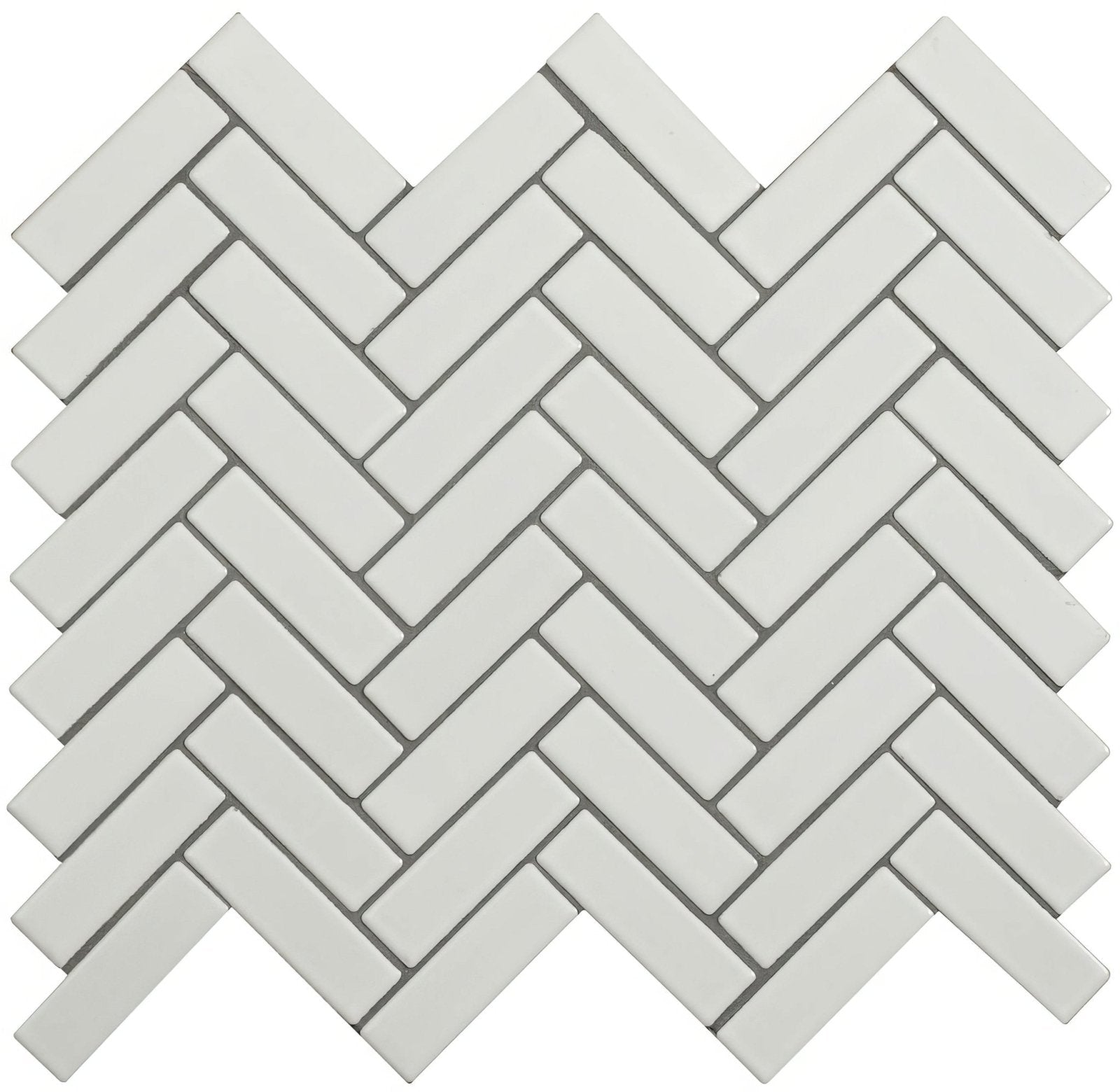 White Satin Chevron
