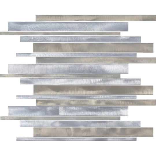 Willis Aluminium Mosaic Wall Tile - alternate view