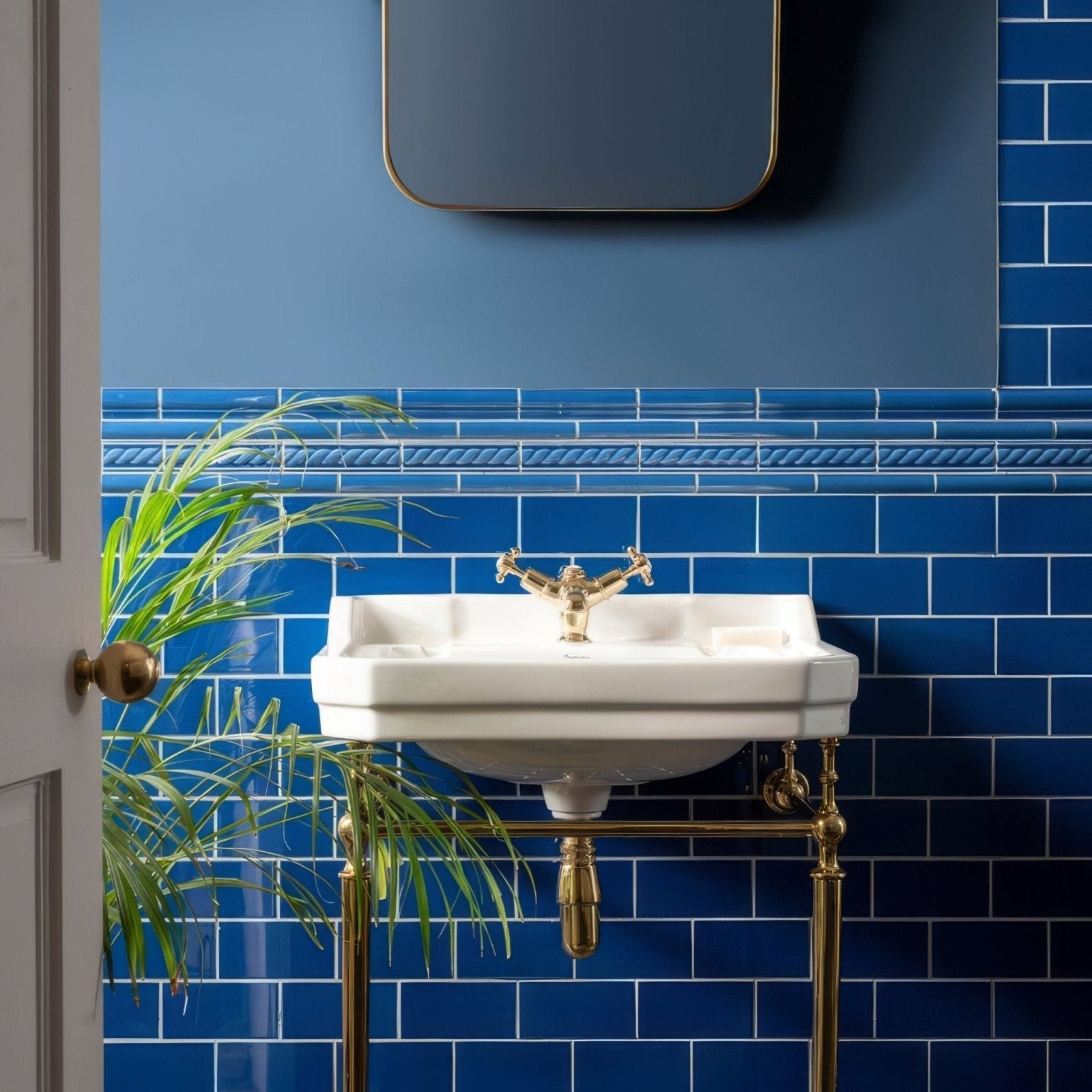 Windsor Blue External Corner Trim