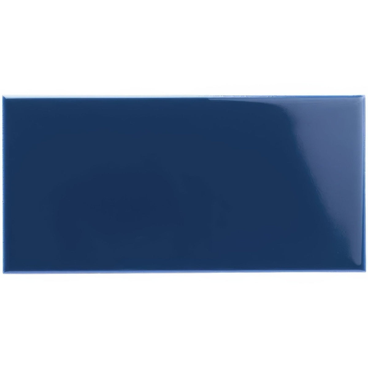 Windsor Blue Half Tile 152x76mm - Ceramic - Gloss