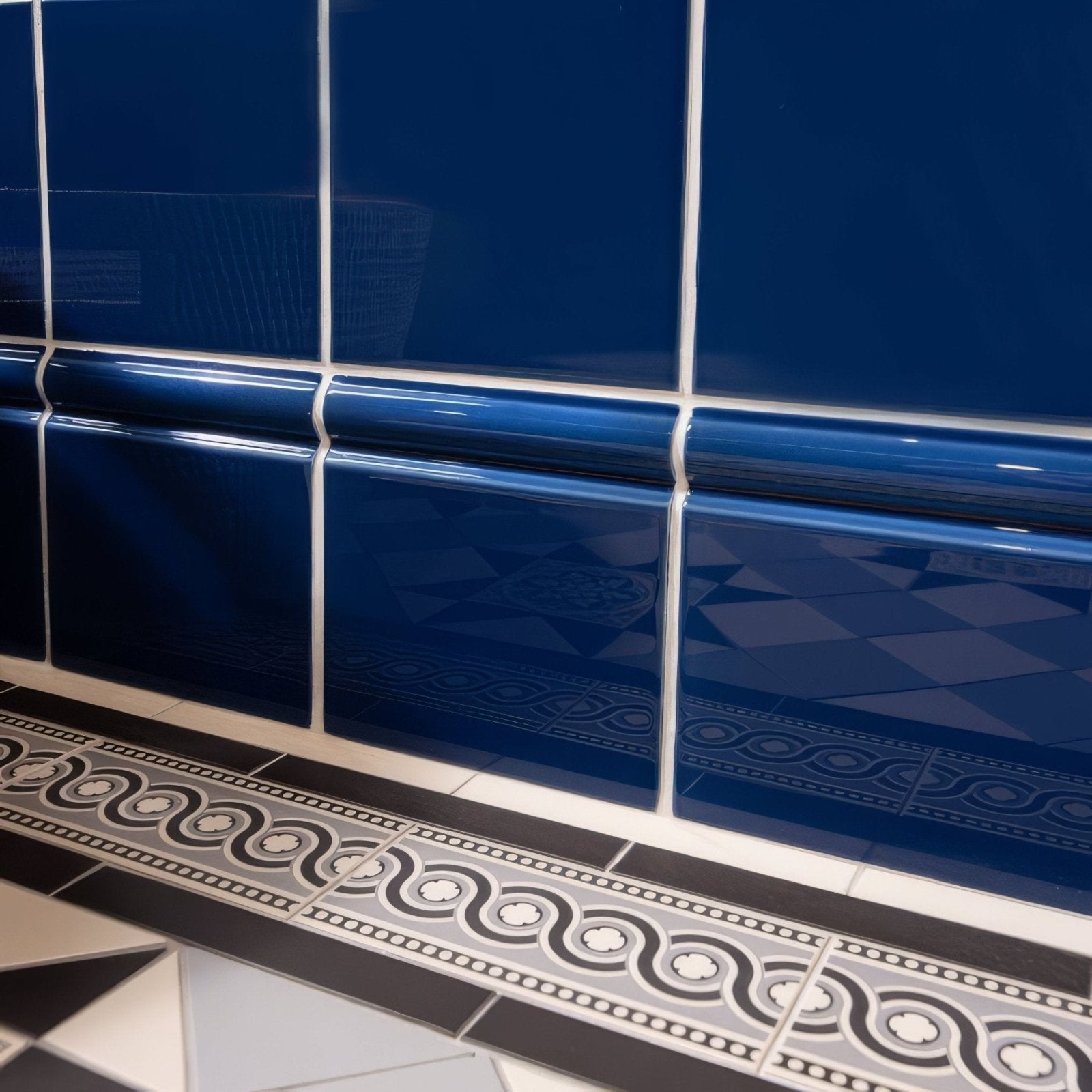 Windsor Blue Skirting Tile