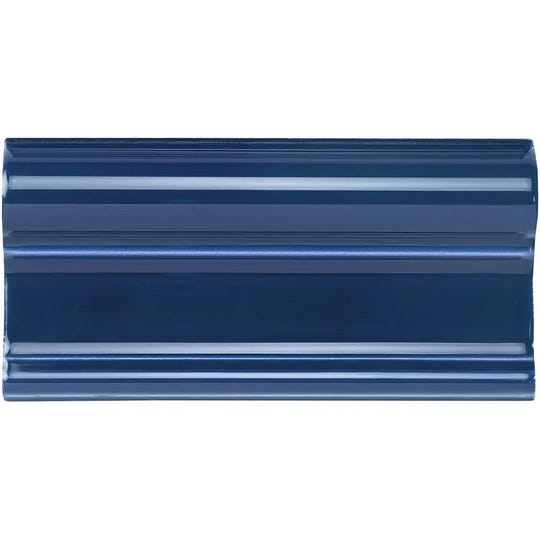 Windsor Blue Victoria Moulding Ceramic Wall Tile 152x75mm - alternate view