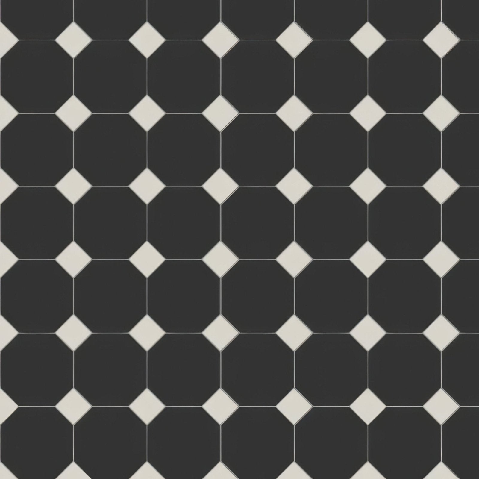 Black and cream diamond patterned hexagonal floor tiles york black and dover white inverted design