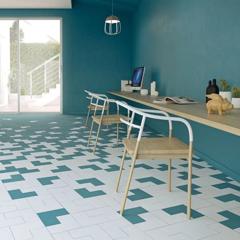 Abstract Porcelain White