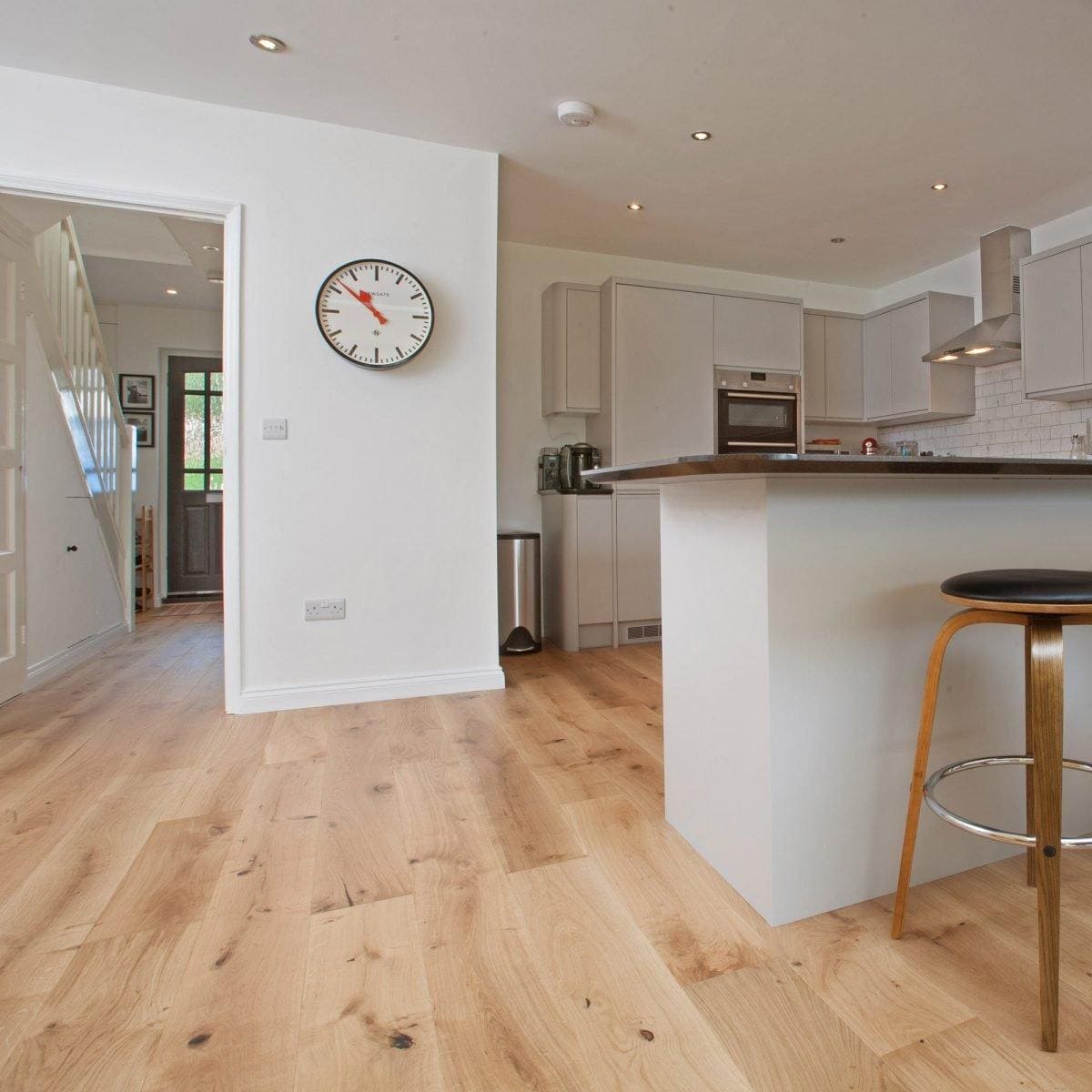 Alpine Oak Rustic Brushed & Lacquered