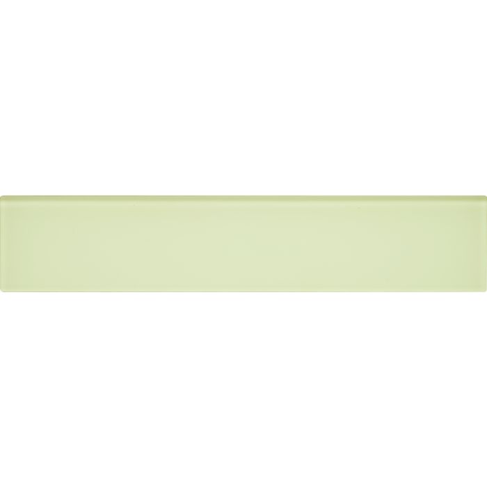 Arctic Clear Glass 398 x 80mm pale green clear glass tile with a smooth glossy finish