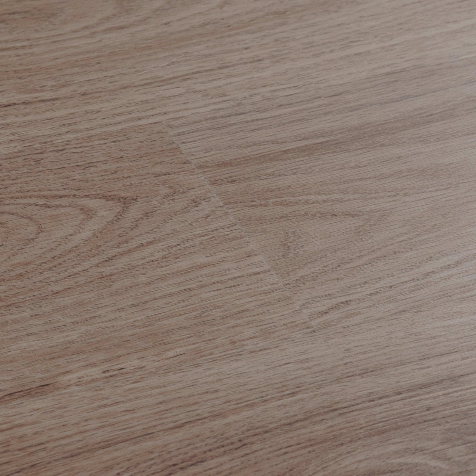Light beige engineered wood flooring with natural grain pattern in brecon dove oak finish