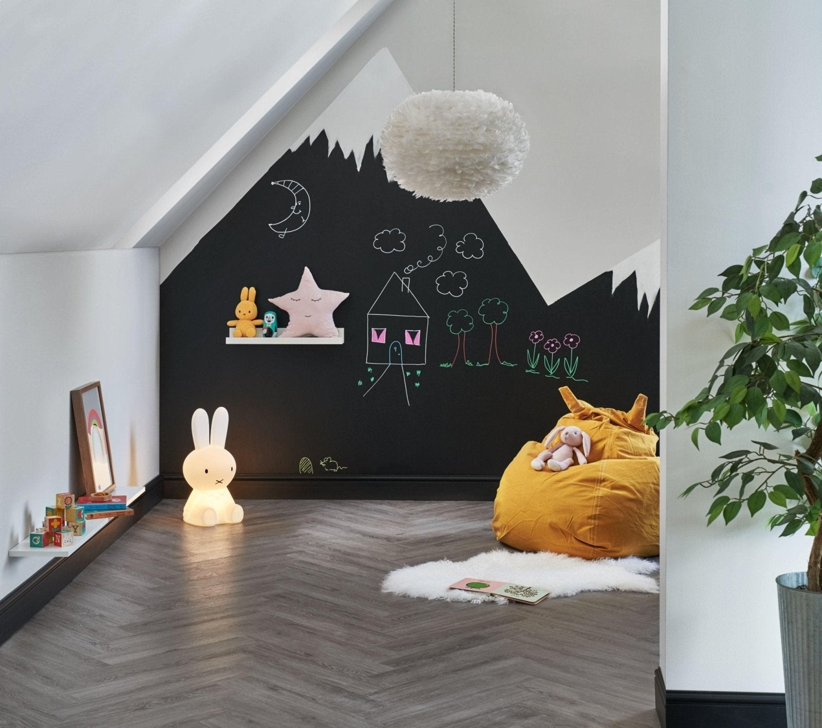 Brecon Whisper Oak Herringbone