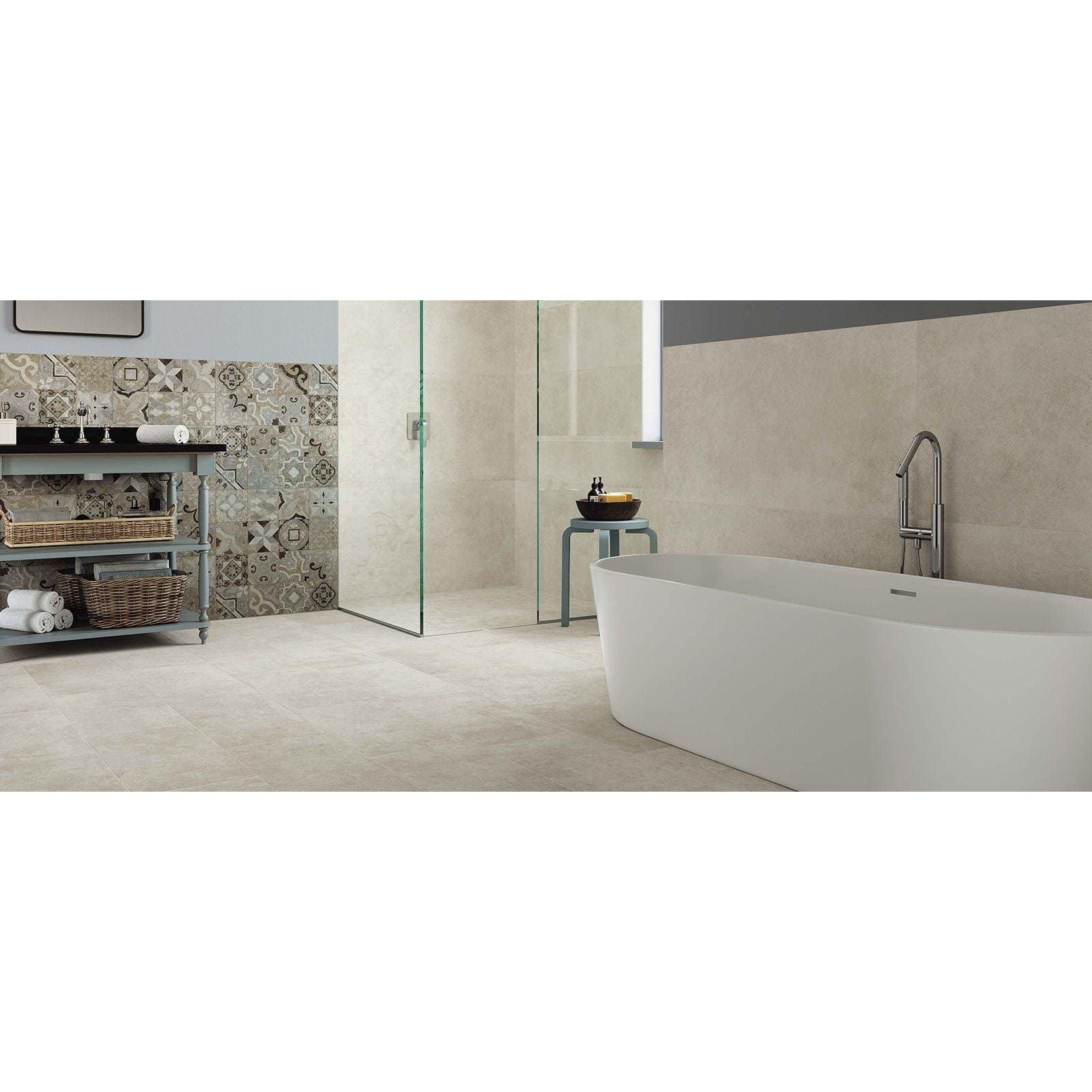 Modern freestanding bathtub codec white matt 60 x 60cm with sleek white finish and minimalist design