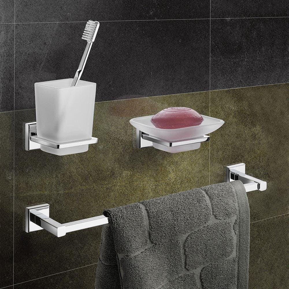Colorado Towel Rail 45cm Chrome – detail view 2