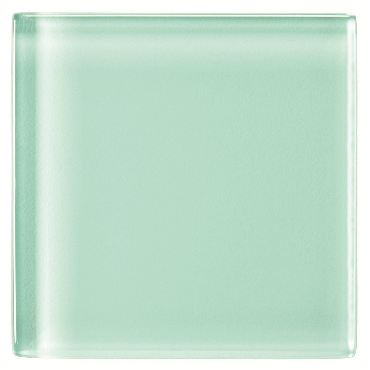 Columbia Clear Glass 10 x 10cm Wall Tile in a bathroom setting