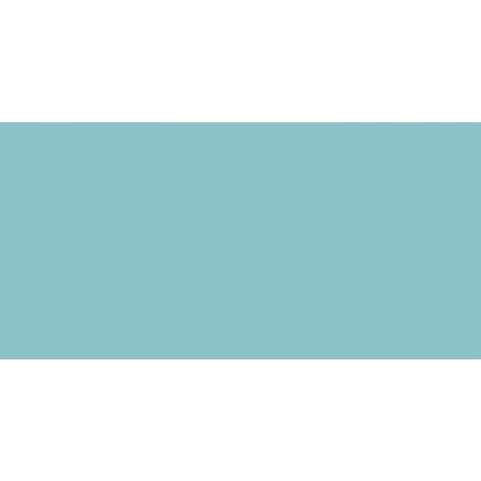 Columbia clear glass panel 200 x 98mm solid light teal rectangular design for decorative and architectural use