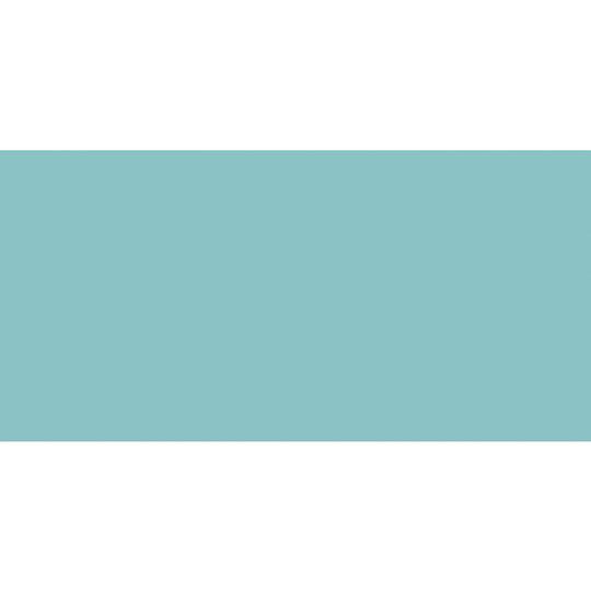 Solid light teal rectangular glass panel for columbia clear glass 600 x 300mm product