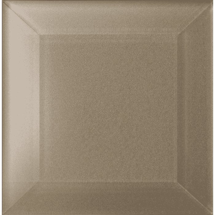 Dionysus Metallic Glass Bevel 100 x 100mm