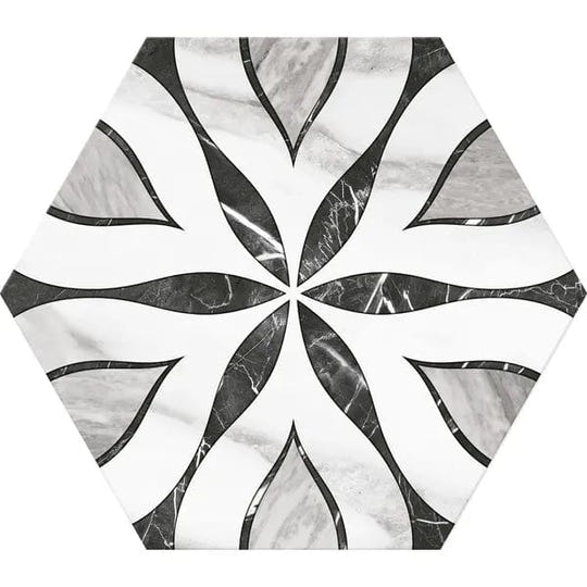 Elazig Hexagon Tile 33x28.50cm - alternate view
