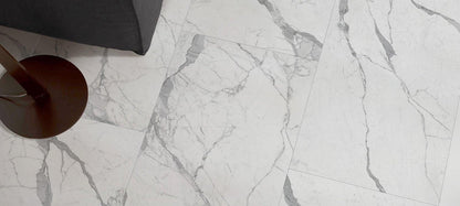 Minoli Wall &amp; Floor Tiles 60 x 60 x 0.9cm Energy Stone Superiore Statuario Matt 60 x 60cm