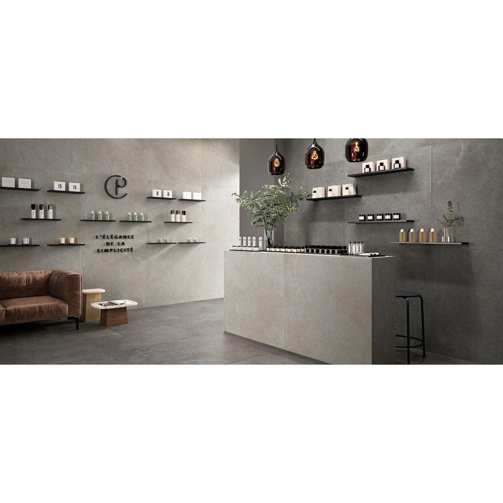 Minoli Epik Pearl Matt Stone Effect Tile (30x60cm)