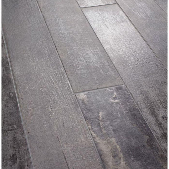 Ignis Distressed Silver Wall & Floor Tile 118x18cm - alternate view