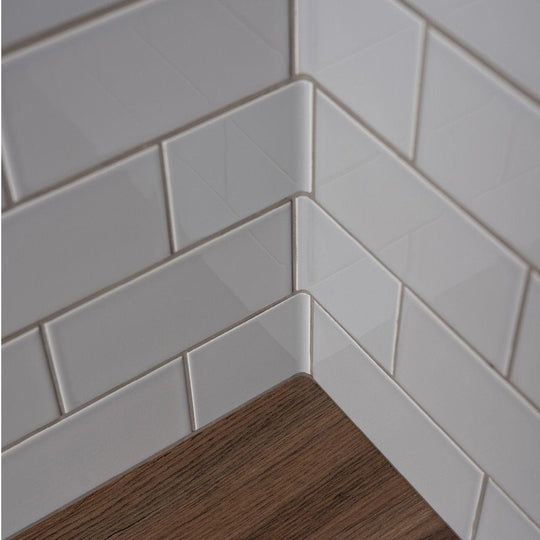 Internal Half Tile Wrapping Piece Westminster Grey - alternate view