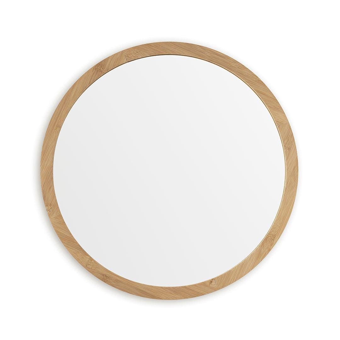 Kenji Mirror Round 60cm in Bamboo – detail view 4