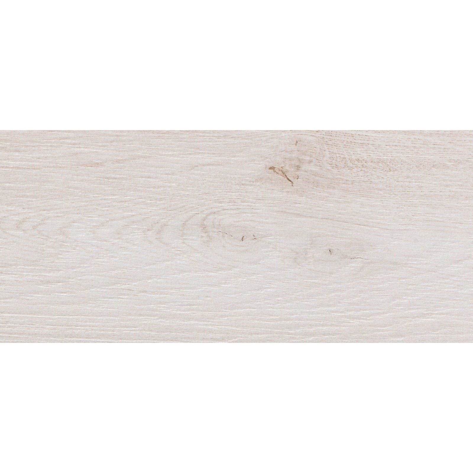 Landes blanco light-colored wooden plank with subtle natural grain pattern and faint knots for flooring or paneling
