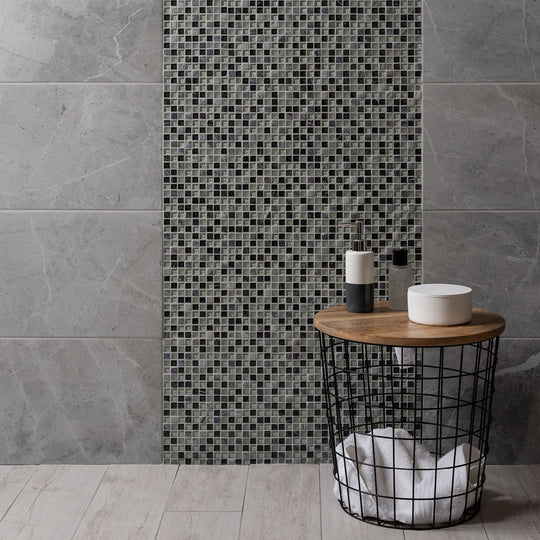 Lial Earth And Fire Mixed Mosaics - alternate view