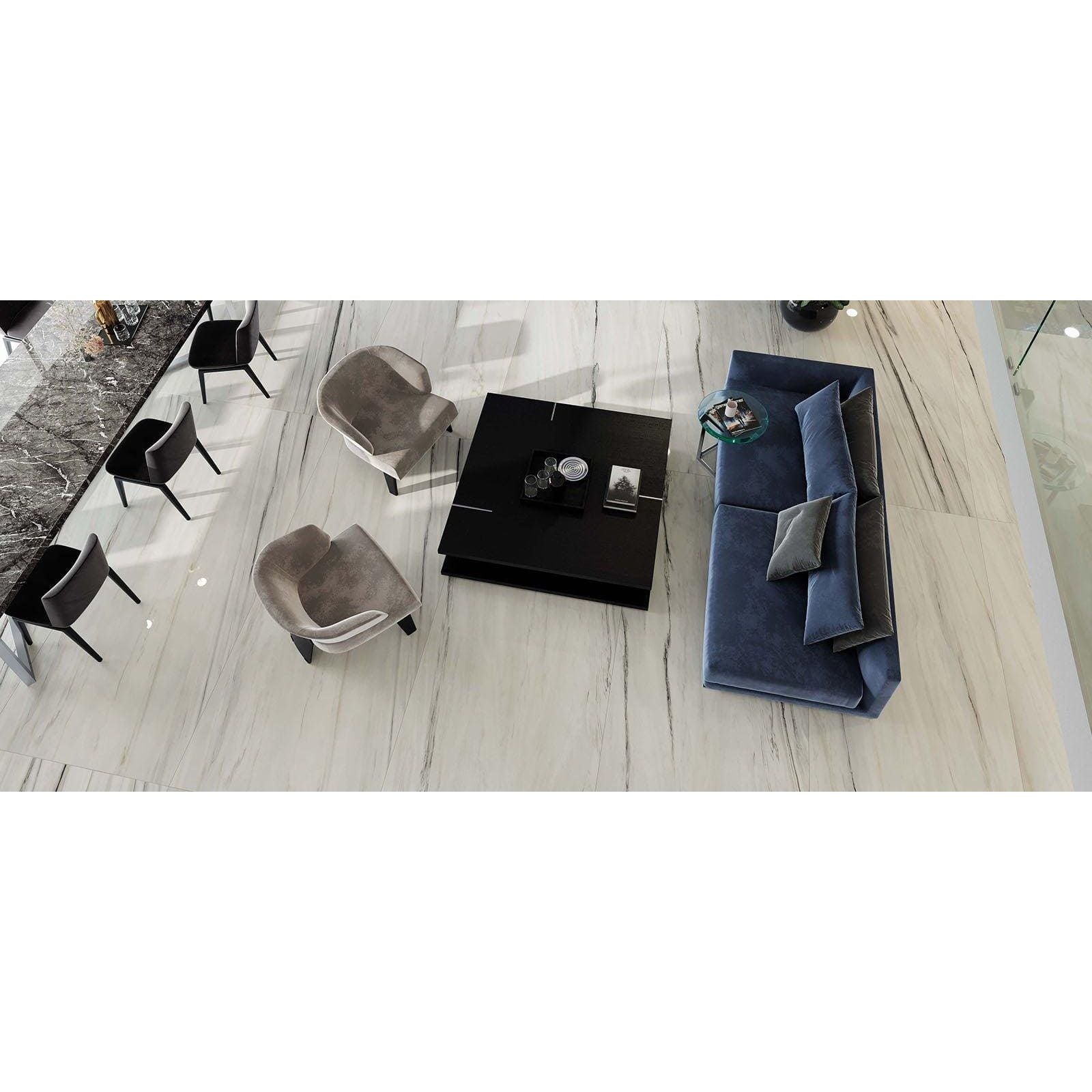 Marvel Bianco Fantastico Matt 37.5 x 75cm