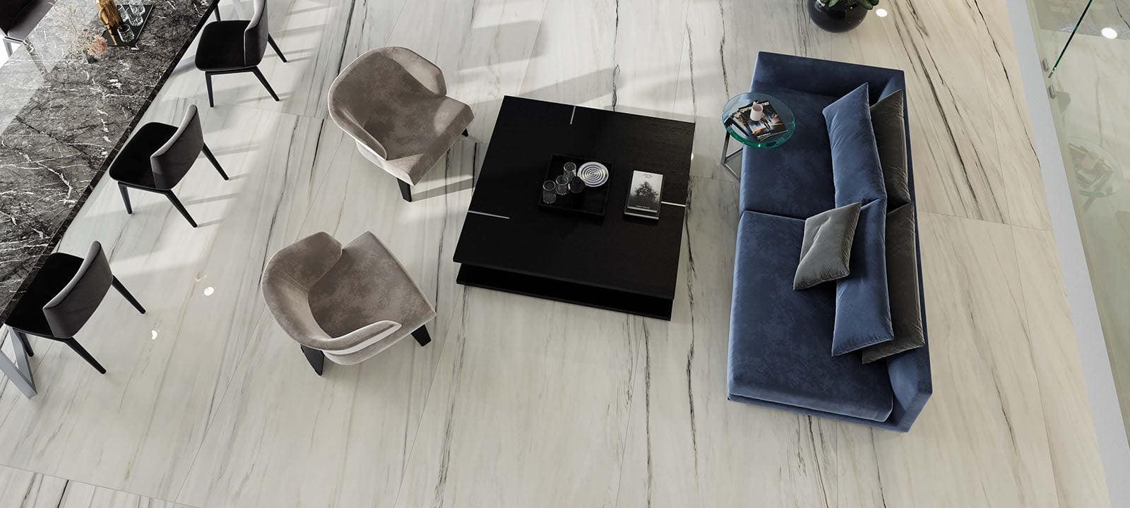 Marvel Bianco Fantastico Matt 75 x 75cm